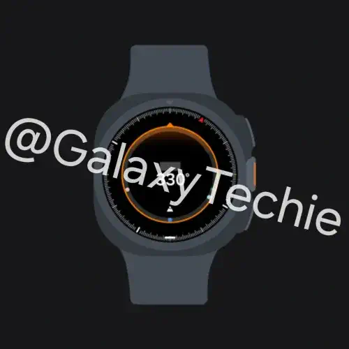 Filtración del render del Salmsung Galaxy Watch Ultra 2