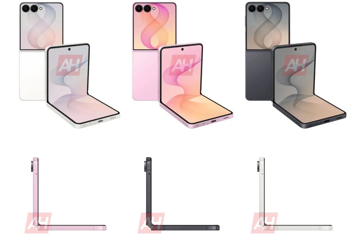 Galaxy Z Flip 8 asi lucen los tres colores filtrados